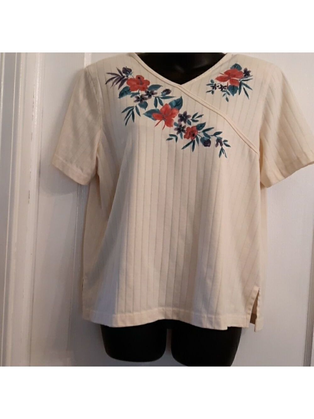 Alfred Dunner Embellished Top